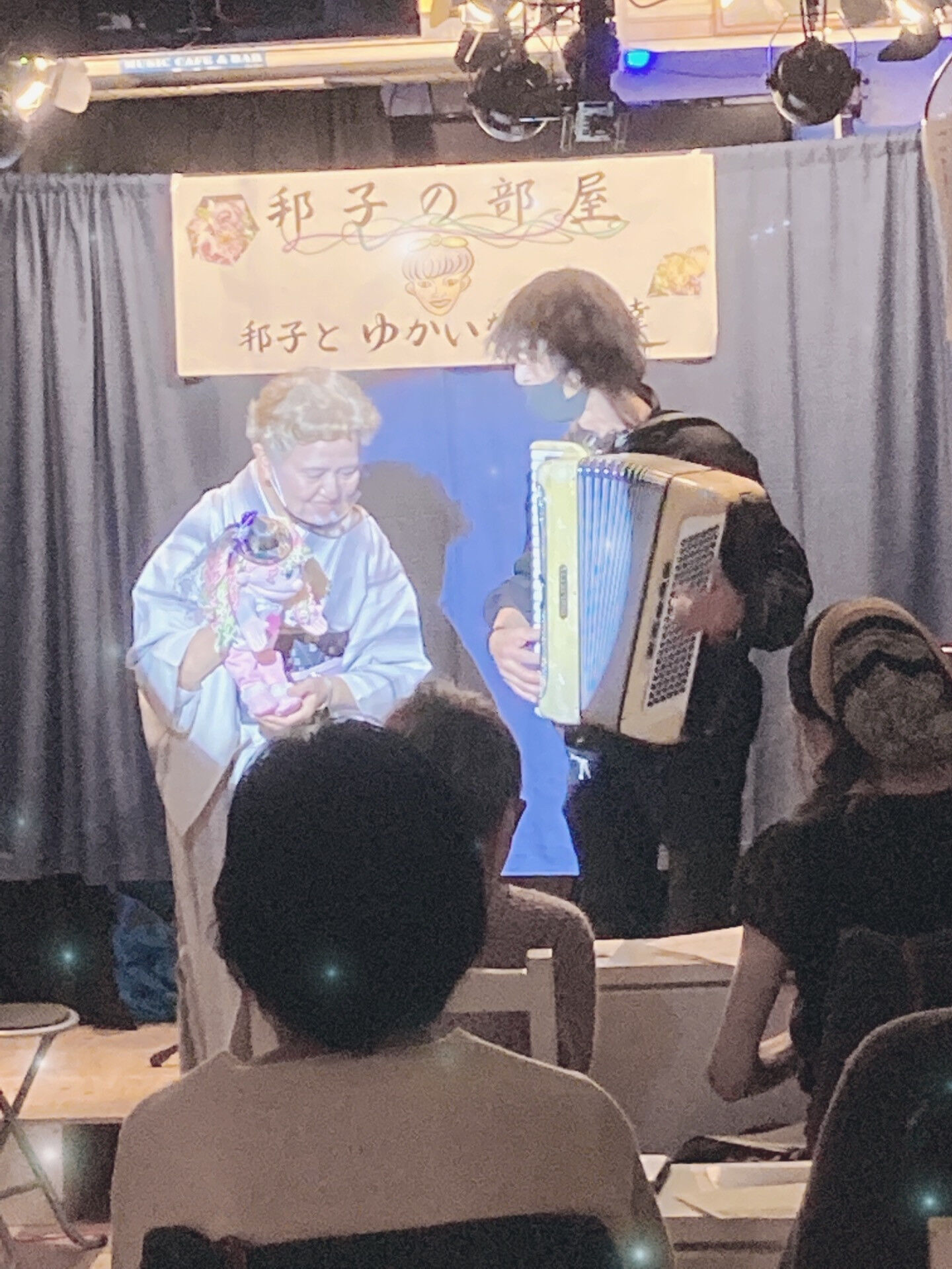 腹話術の会に呼んでいただきました