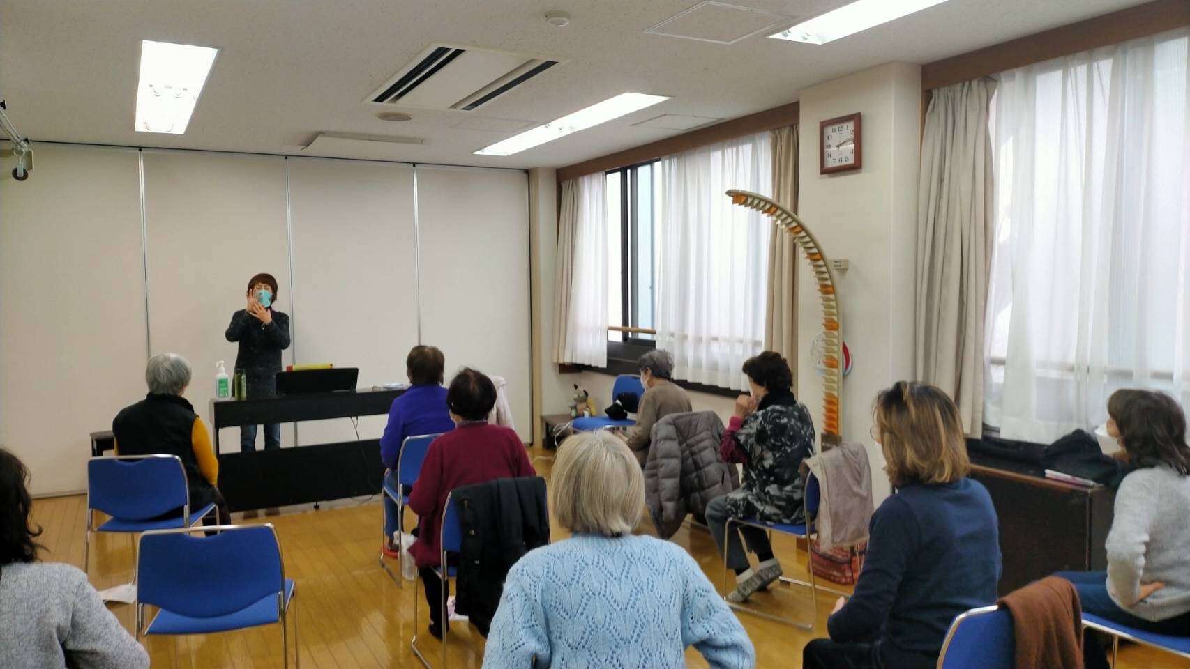 ゆうゆう高円寺北館でのレッスン