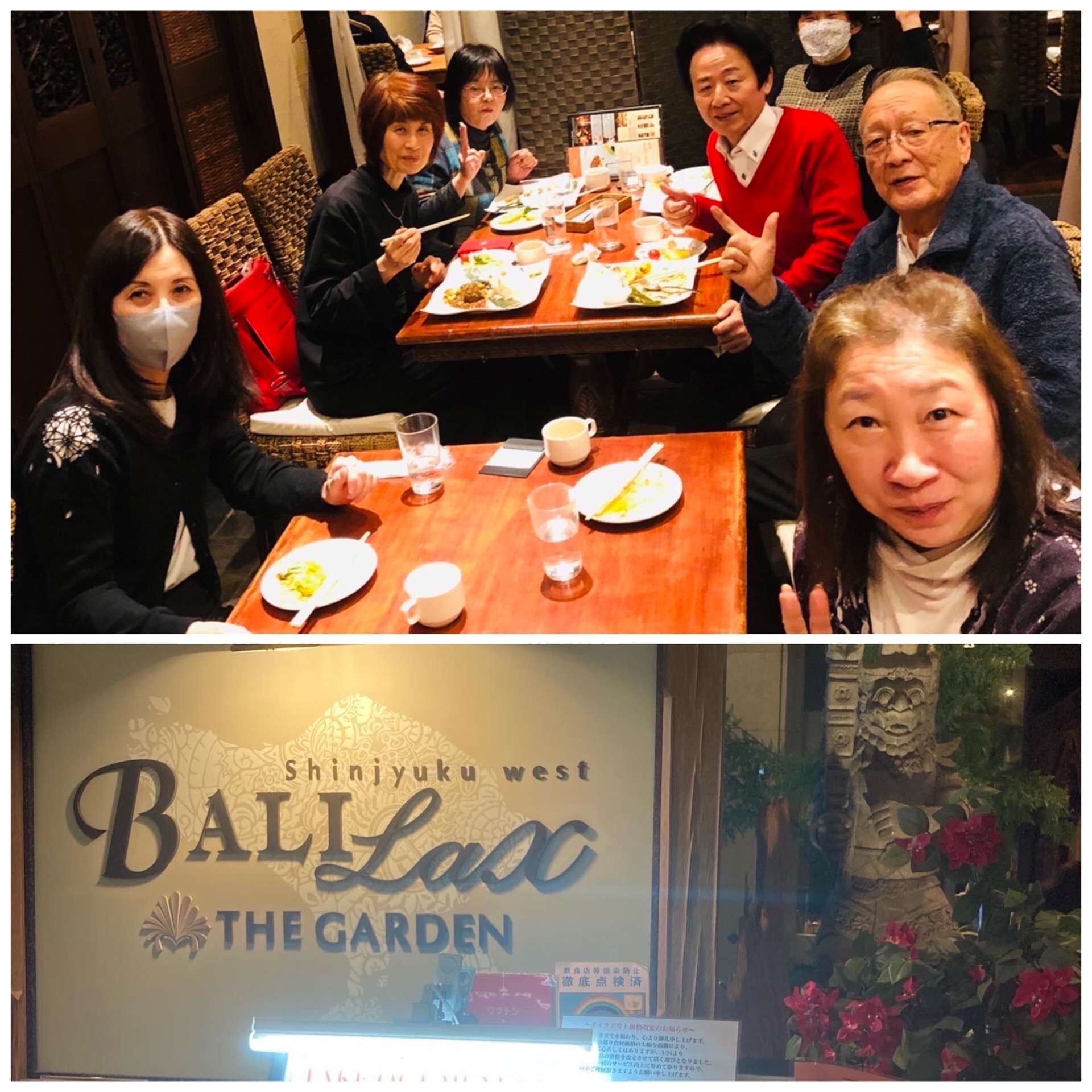コンサートのお客様とランチ会