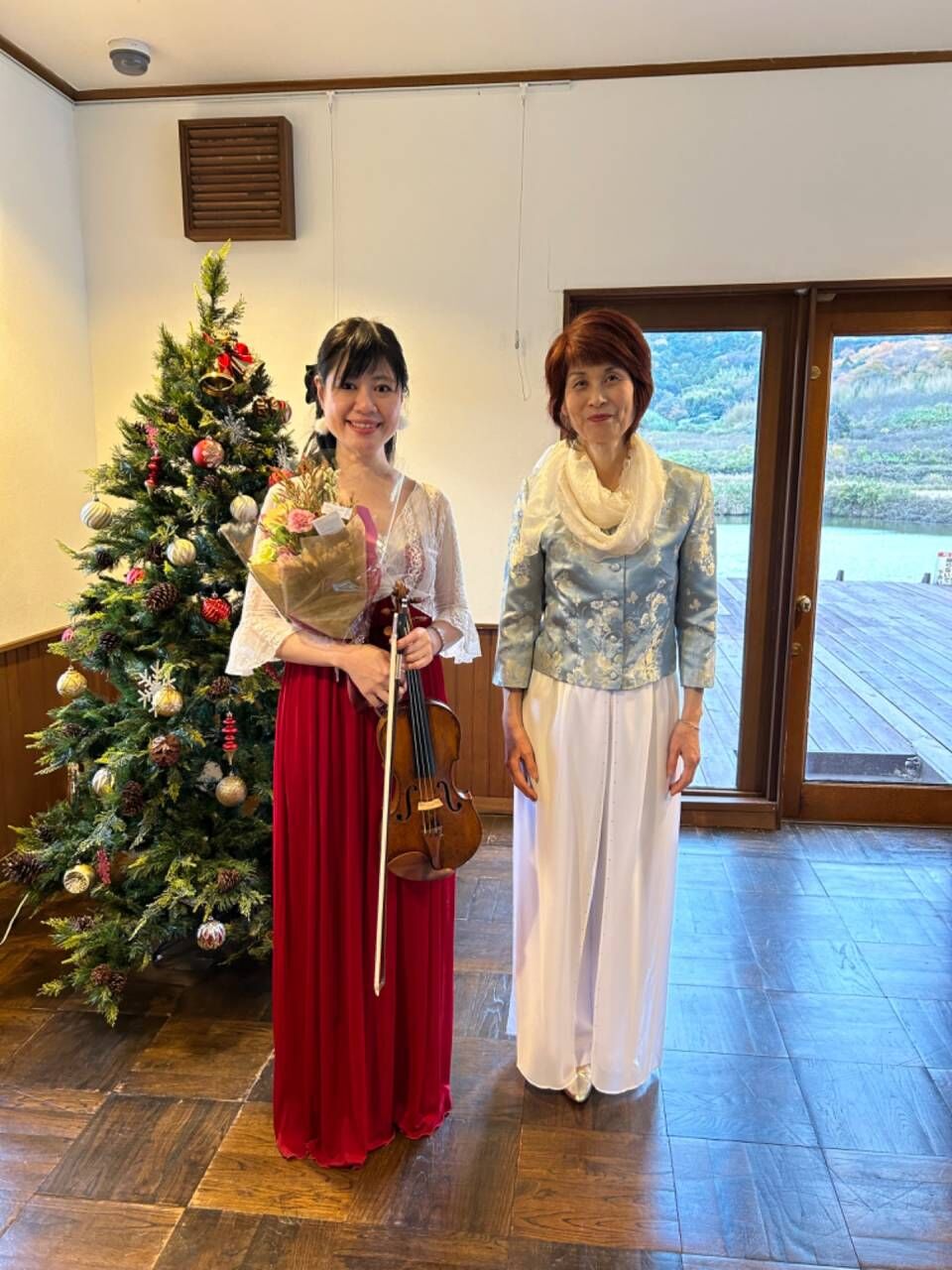 筑波山の麓でのコンサートでした