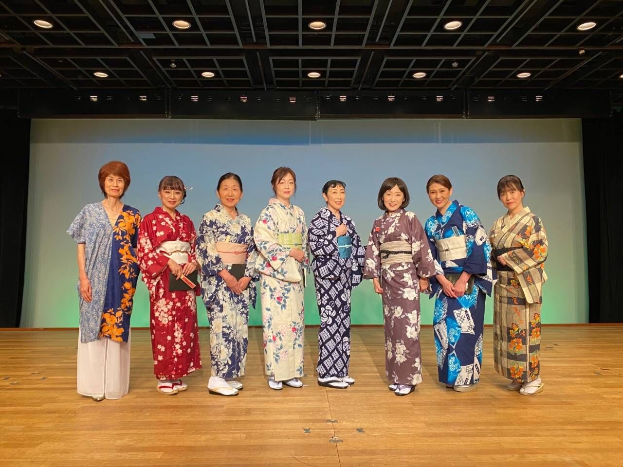 怪談　浴衣女の輪　終了しました
