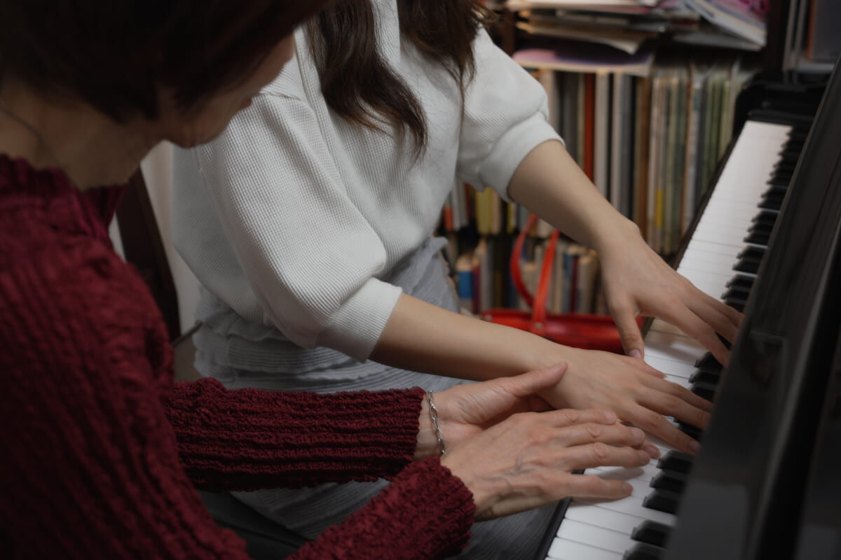 1人1人に合わせて、無理なく続く挫折しない音楽レッスン。