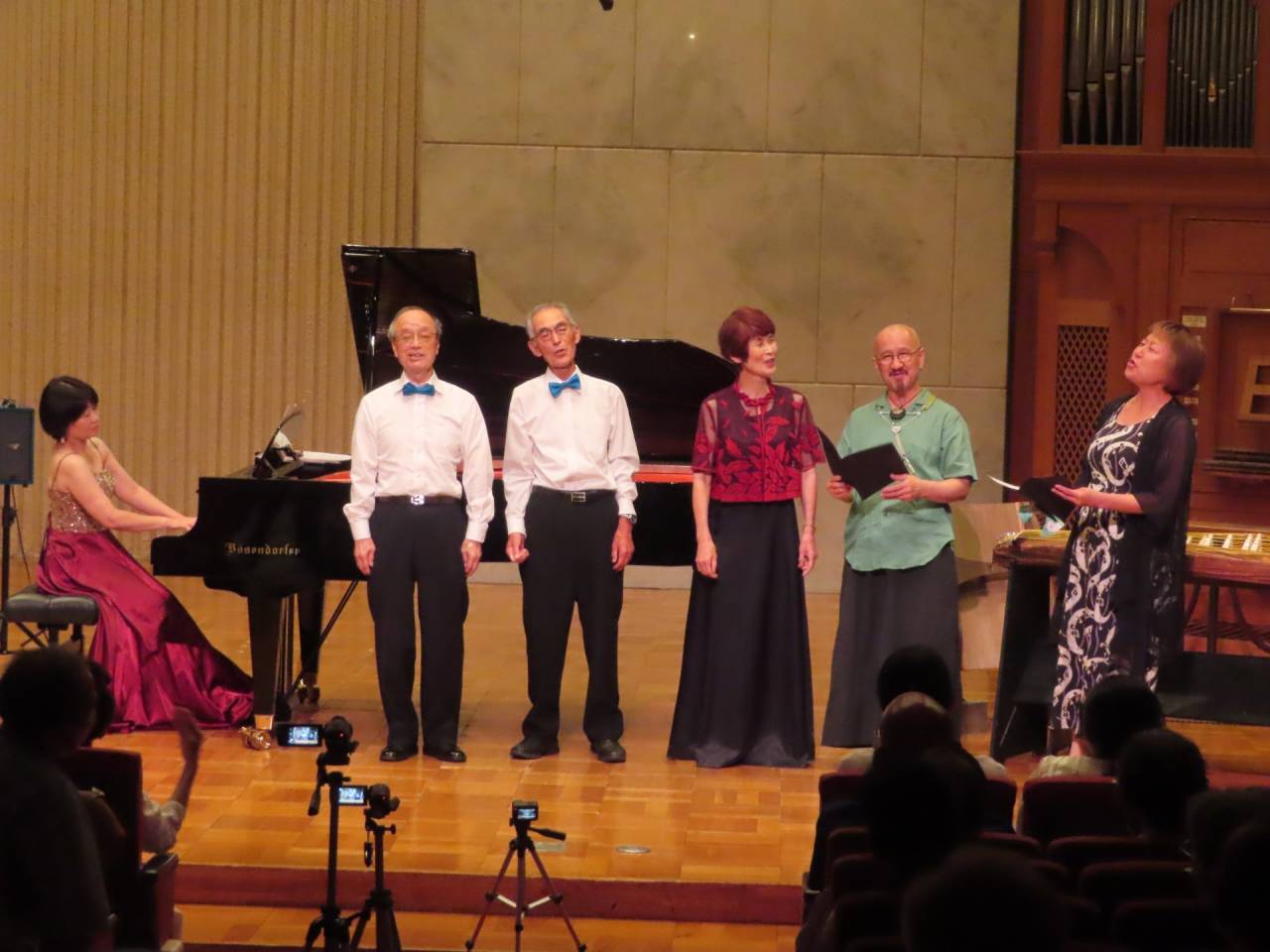 ベル・アージュコンサート無事終わりました